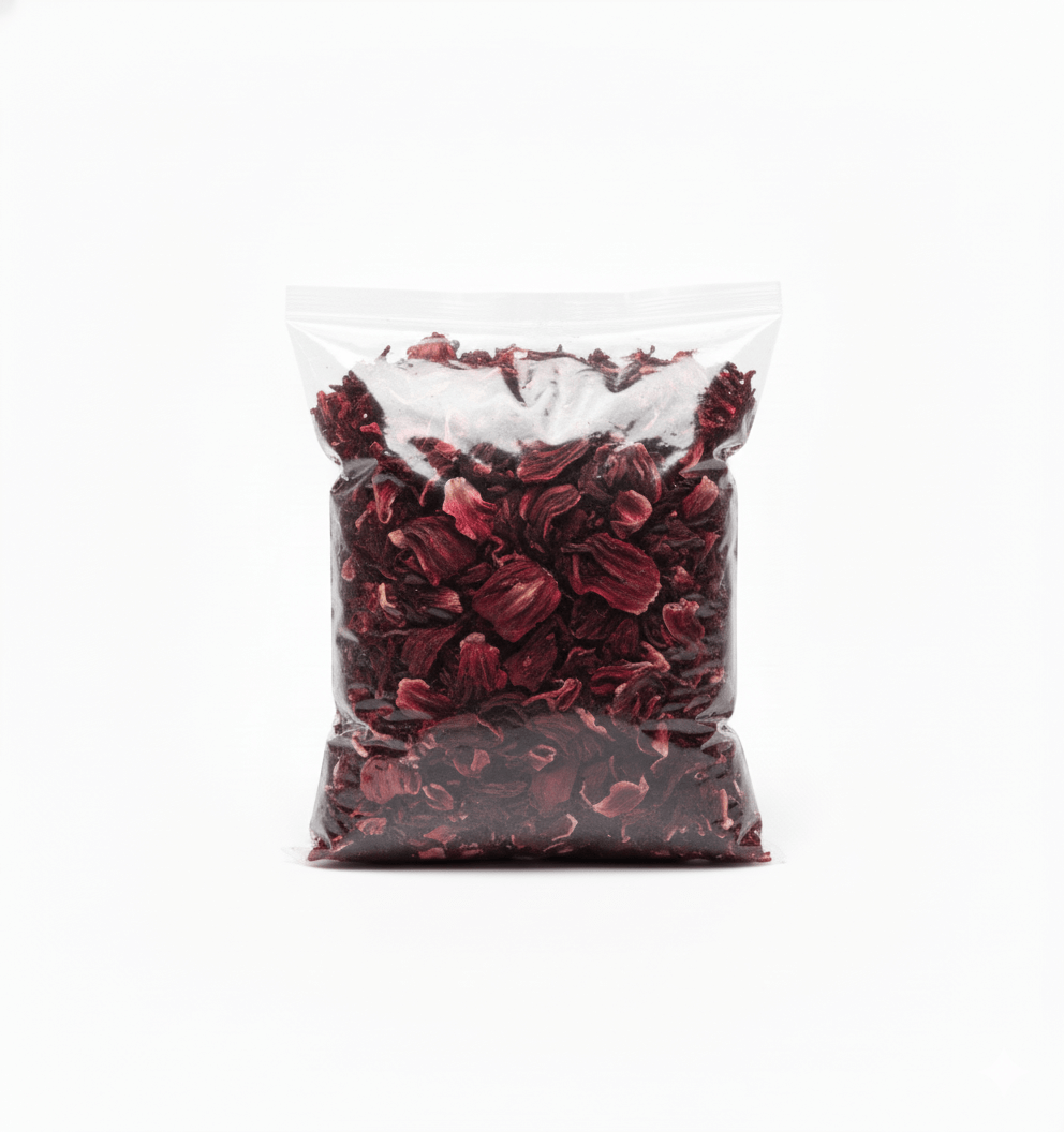 bolsa de flor de jamaica