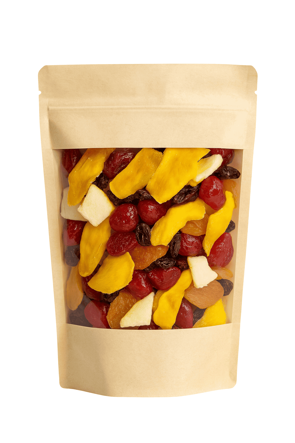 bolsa de mix frutas deshidratadas