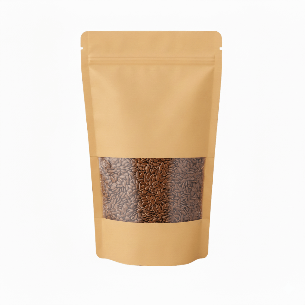 bolsa de semillas de linaza
